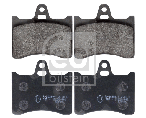 Brake Pad Set, disc brake (116036)