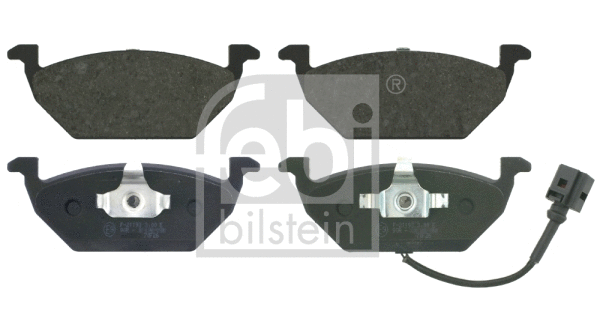Brake Pad Set, disc brake (16617)