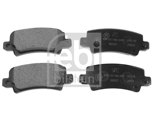 Brake Pad Set, disc brake (16577)