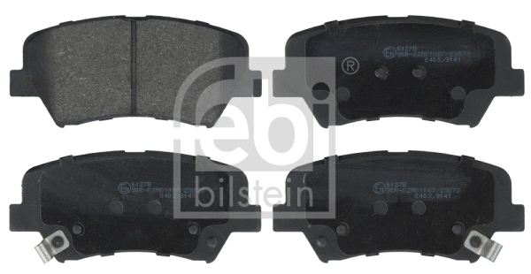 Brake Pad Set, disc brake (116261)