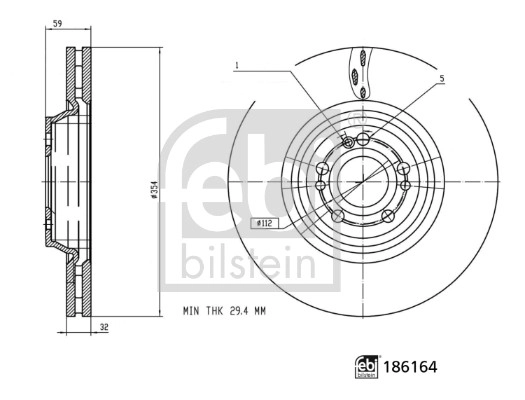 Brake Disc (186164)