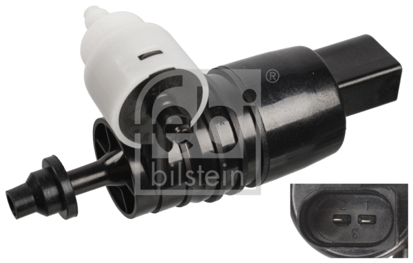 Washer Fluid Pump, window cleaning (107463)
