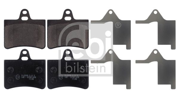 Brake Pad Set, disc brake (16832)