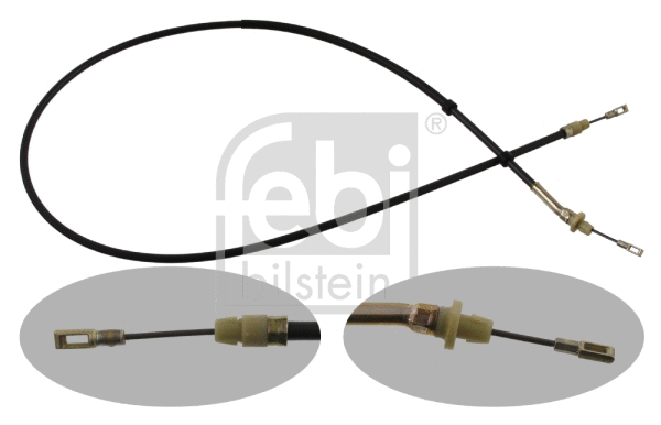 Cable Pull, parking brake (34395)