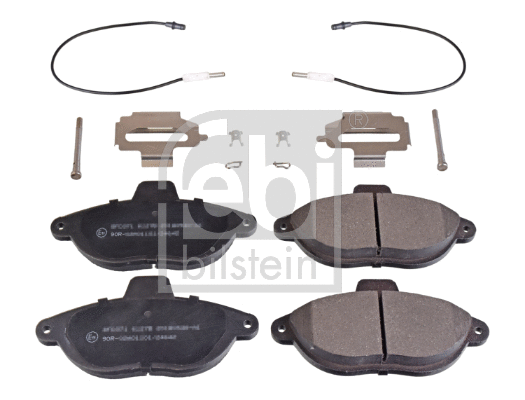 Brake Pad Set, disc brake (16225)
