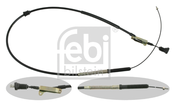 Cable Pull, parking brake (15751)
