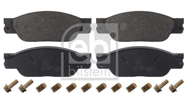 Brake Pad Set, disc brake (116085)