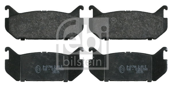 Brake Pad Set, disc brake (16194)