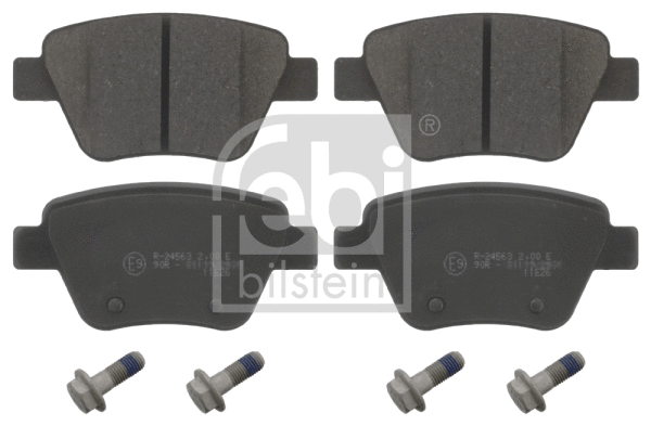 Brake Pad Set, disc brake (16797)