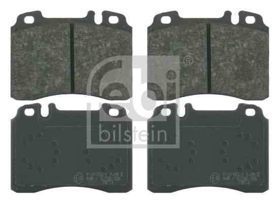 Brake Pad Set, disc brake (16095)