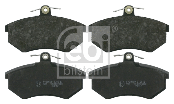 Brake Pad Set, disc brake (16078)