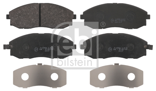 Brake Pad Set, disc brake (16680)