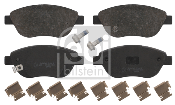 Brake Pad Set, disc brake (16630)