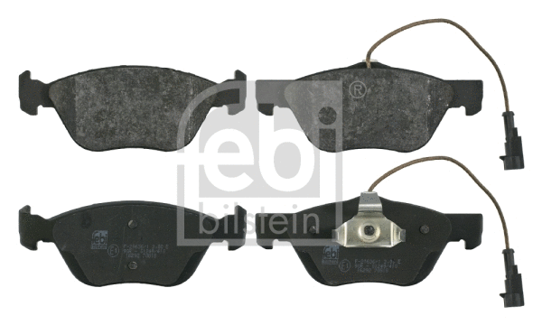 Brake Pad Set, disc brake (16292)