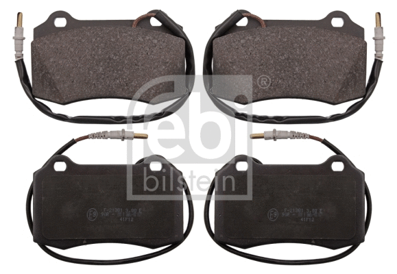 Brake Pad Set, disc brake (116165)