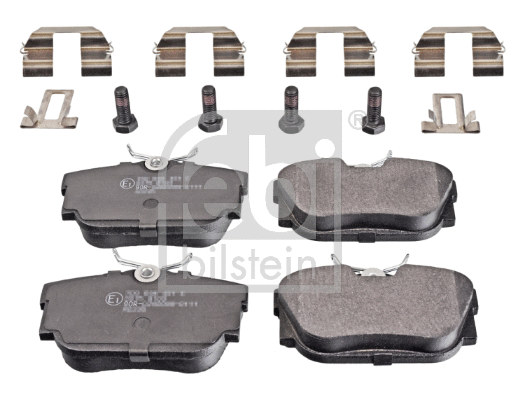 Brake Pad Set, disc brake (16382)