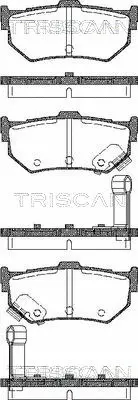 Brake Pad Set, disc brake (8110 10998)