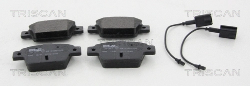 Brake Pad Set, disc brake (8110 15068)