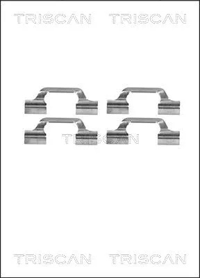 Accessory Kit, disc brake pad (8105 291610)