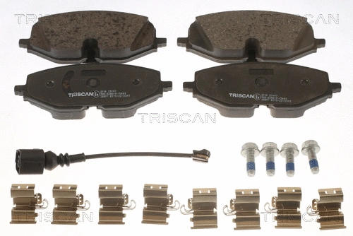 Brake Pad Set, disc brake (8110 29197)
