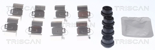 Accessory Kit, disc brake pad (8105 101664)