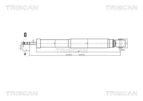 Shock Absorber (8705 29204)