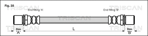Brake Hose (8150 13229)