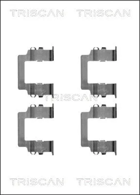 Accessory Kit, disc brake pad (8105 421580)