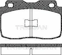 Brake Pad Set, disc brake (8110 15130)