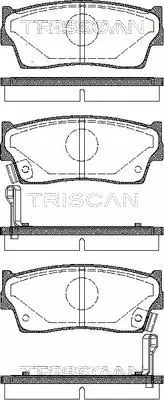 Brake Pad Set, disc brake (8110 69980)