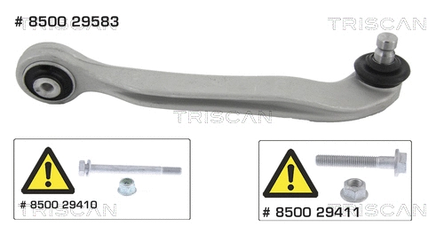 Control/Trailing Arm, wheel suspension (8500 29583)