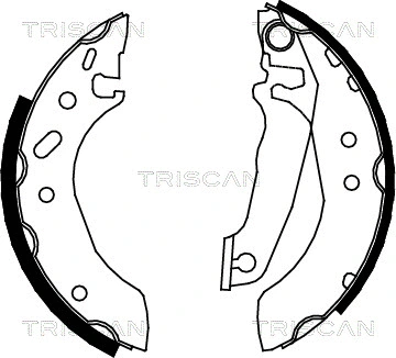 Brake Shoe Set (8100 16535)