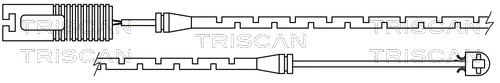 Warning Contact, brake pad wear (8115 11011)