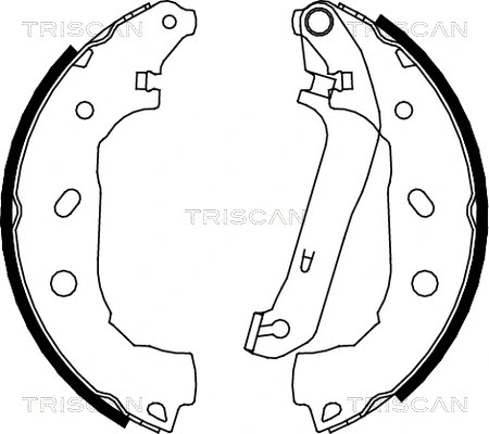 Brake Shoe Set (8100 16009)