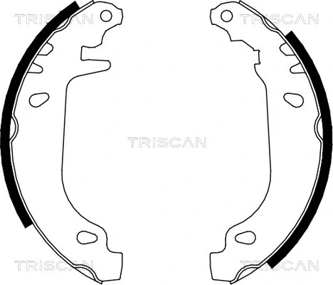 Brake Shoe Set (8100 10545)