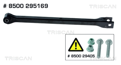 Control/Trailing Arm, wheel suspension (8500 295169)