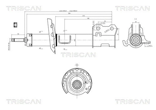 Shock Absorber (8705 24107)