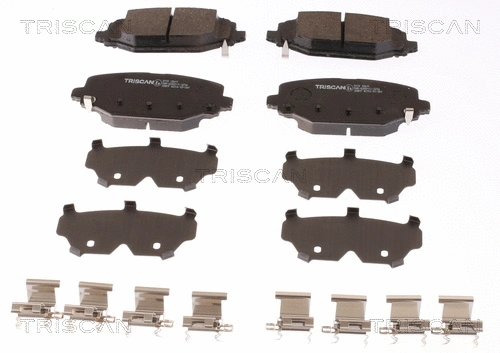 Brake Pad Set, disc brake (8110 10611)