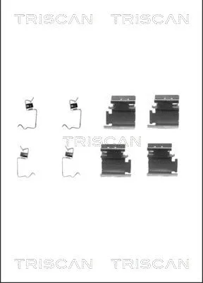 Accessory Kit, disc brake pad (8105 101608)