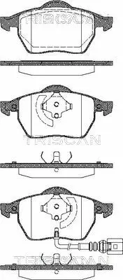 Brake Pad Set, disc brake (8110 29040)