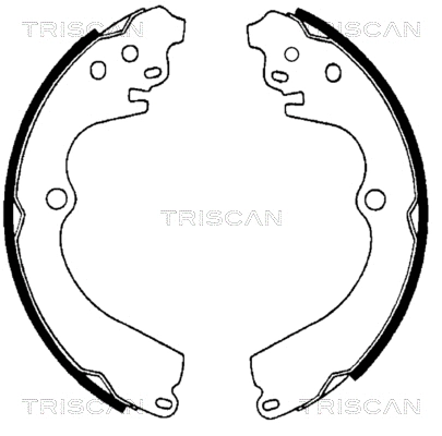 Brake Shoe Set (8100 68551)