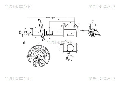 Shock Absorber (8705 10104)