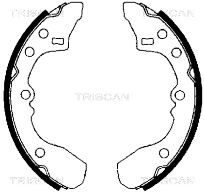 Brake Shoe Set (8100 50434)