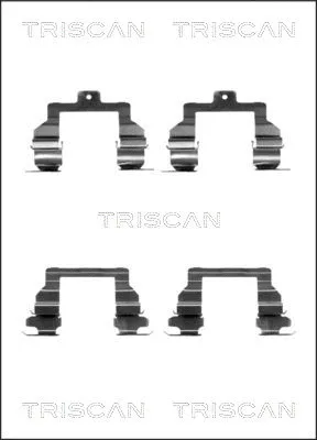 Accessory Kit, disc brake pad (8105 131632)