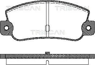 Brake Pad Set, disc brake (8110 15993)