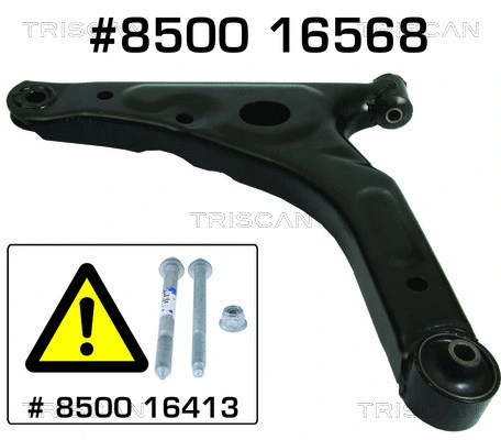 Control/Trailing Arm, wheel suspension (8500 16568)
