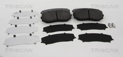 Brake Pad Set, disc brake (8110 50030)