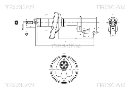 Shock Absorber (8705 25101)