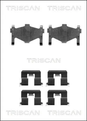 Accessory Kit, disc brake pad (8105 141591)