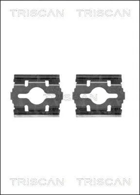 Accessory Kit, disc brake pad (8105 101638)